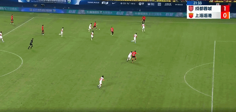 ⚡罗慕洛助攻唐创头球破门 成都蓉城1-0上海海港